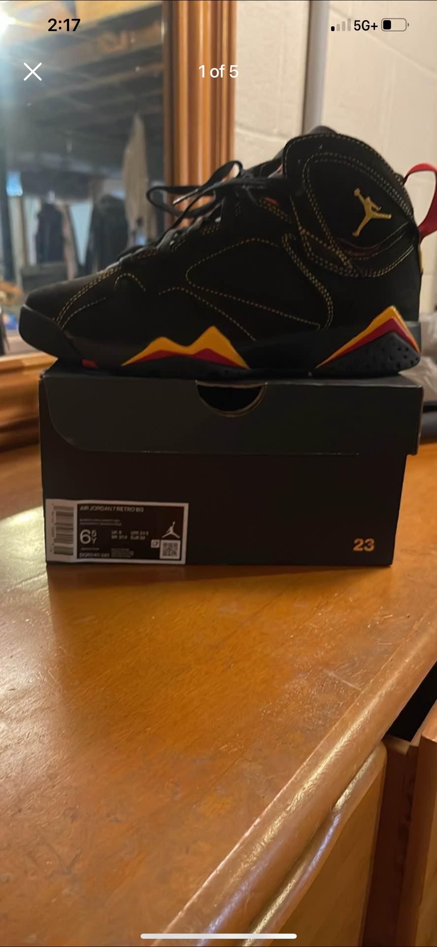 Retro Air Jordan’s Citrus 6.5 Youth