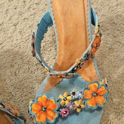 BELEN  DONATE SUDE SUMMER SANDAL