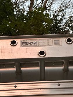 Werner WNS-2420 - 14"W x 20' L Aluminum Nestable Stage