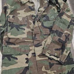 MENS CAMO MILITARY SHIRT