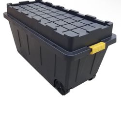Storage Tote With Wheels 