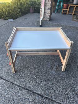Kids Wooden Activity Play /art Table