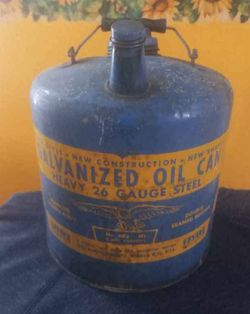 Vintage Oil Can By Eagle Manufacture No 402-NS