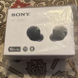 Sony WF-C500 Truly Wireless In-Ear Bluetooth Earbud Headphones - Black