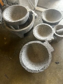 Molcajetes de todas las medidas! Tenemos de diferentes precios!