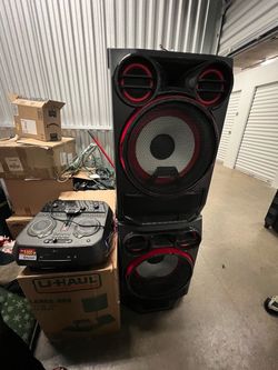 Hi-Fi System with 5000W Power & Blast Horn