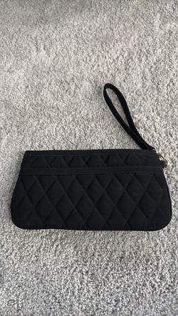 Vera Bradley Black Wristlet