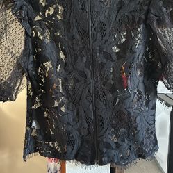 Black Delicate Top