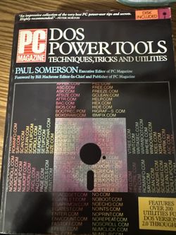 Computer Book: DOS Power Tools Techniques, Tricks And Utilities