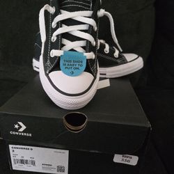 Kids / Youth Black Converse Size 3