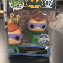 NFT RELEASE 6000pcs Freddy Funko as the Riddler pop