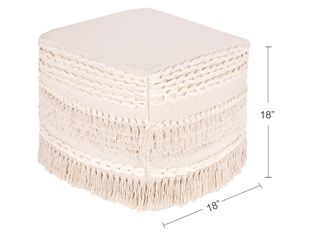 Boho Unstuffed Ottoman/Pouf