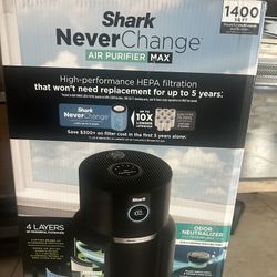 NIB Shark Never change Air Purifier Max 1400 SQ FT