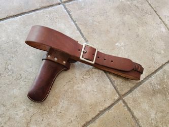 Nice leather revolver holster