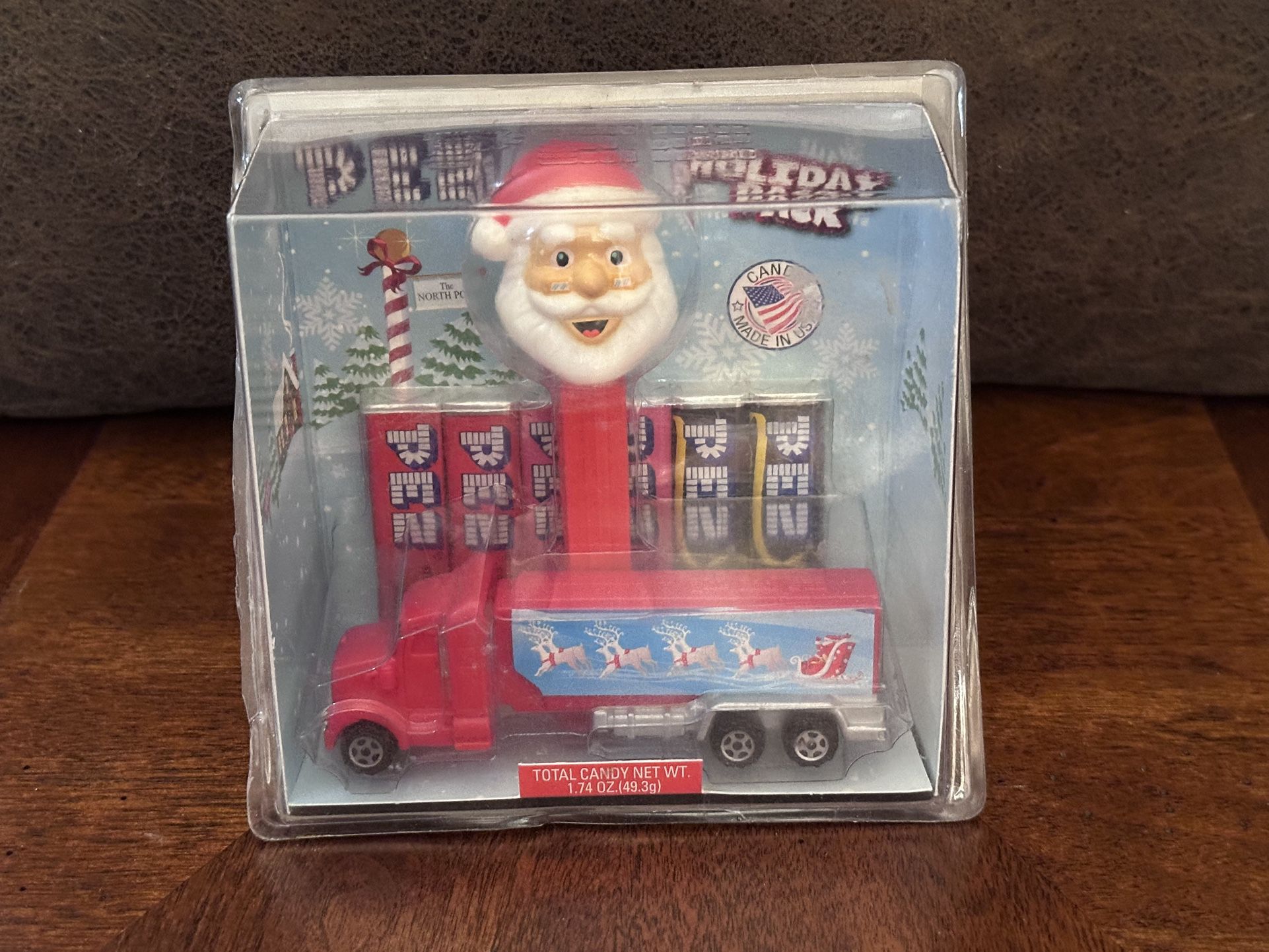Christmas Holiday Pack Santa Claus Pez Dispenser and Truck