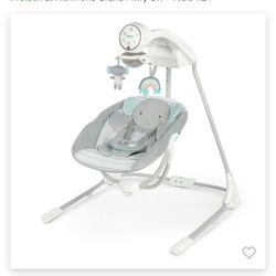 Ingenuity InLighten Soothing Swing - Elephant