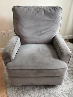 Rocking swiveling recliner chair