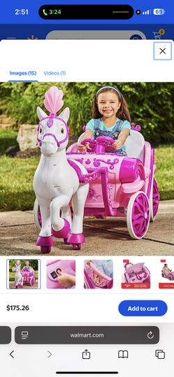 cinderella horse toy