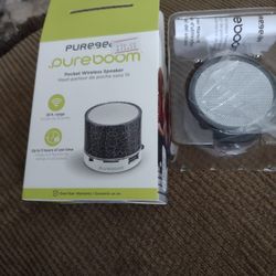 Pocket Wireless New Speaker...30 Ft Range..Up 3 Hours The Use Time