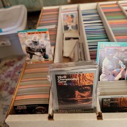 Football and baseball cards