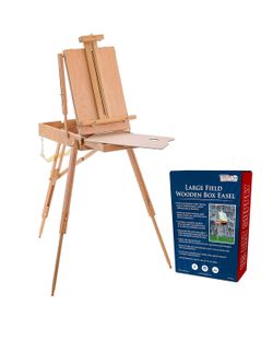 US Art supply large Beachwood French easel adjustable 