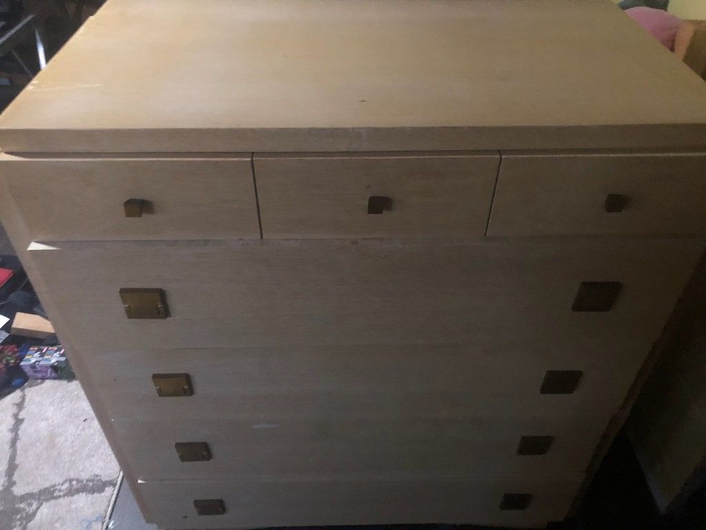 Midcentury Modern dresser and desk set