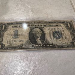 1934 Series Silver Certificate 