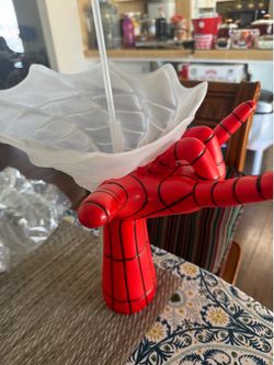 Spider man popcorn hand bucket