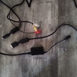 All The Cables For The PS2 (Used)