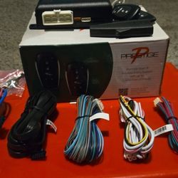Prestige APS-787Z Remote Start & Keyless Entry System. It is a one-way remote start and security system with a range of up to one mile. 