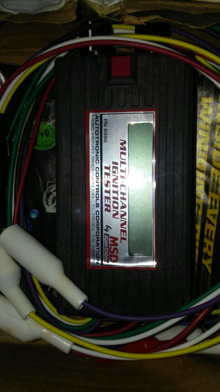 Msd ignition tester