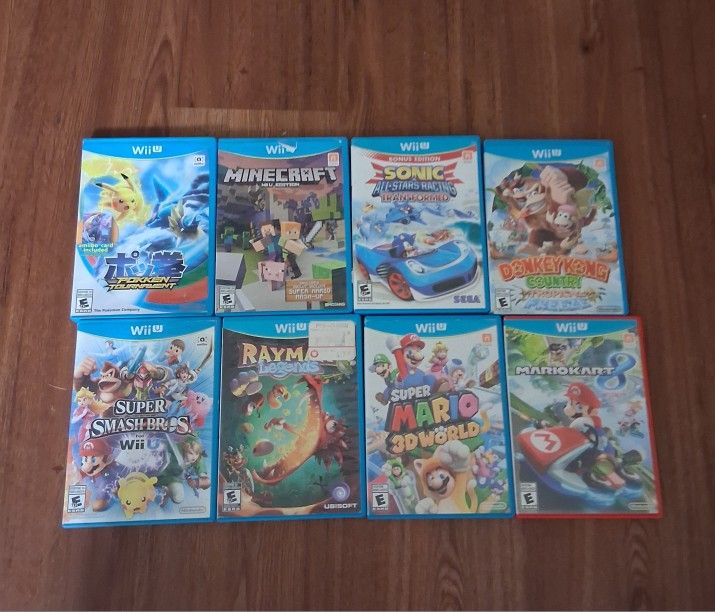 WiiU Game Lot