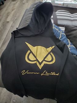 Vanoss limited edition gold owl logo hoodie. Size M