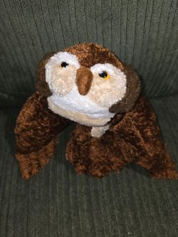 Plush Flip Flops  owl