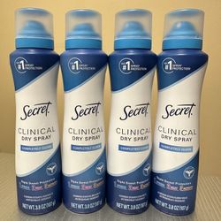 Secret Clinical Deodorant. 