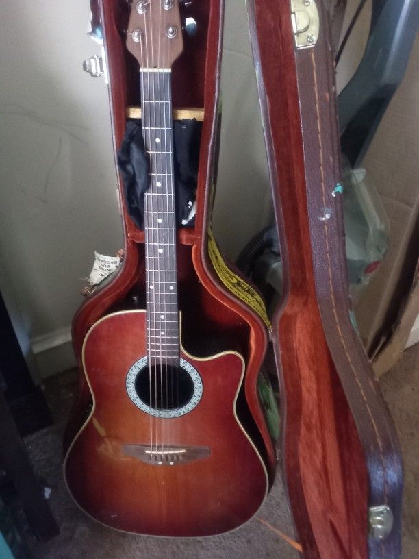 Guitar With Case