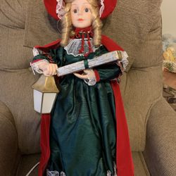 Doll Christmas Animated And Illuminated  0 $ 