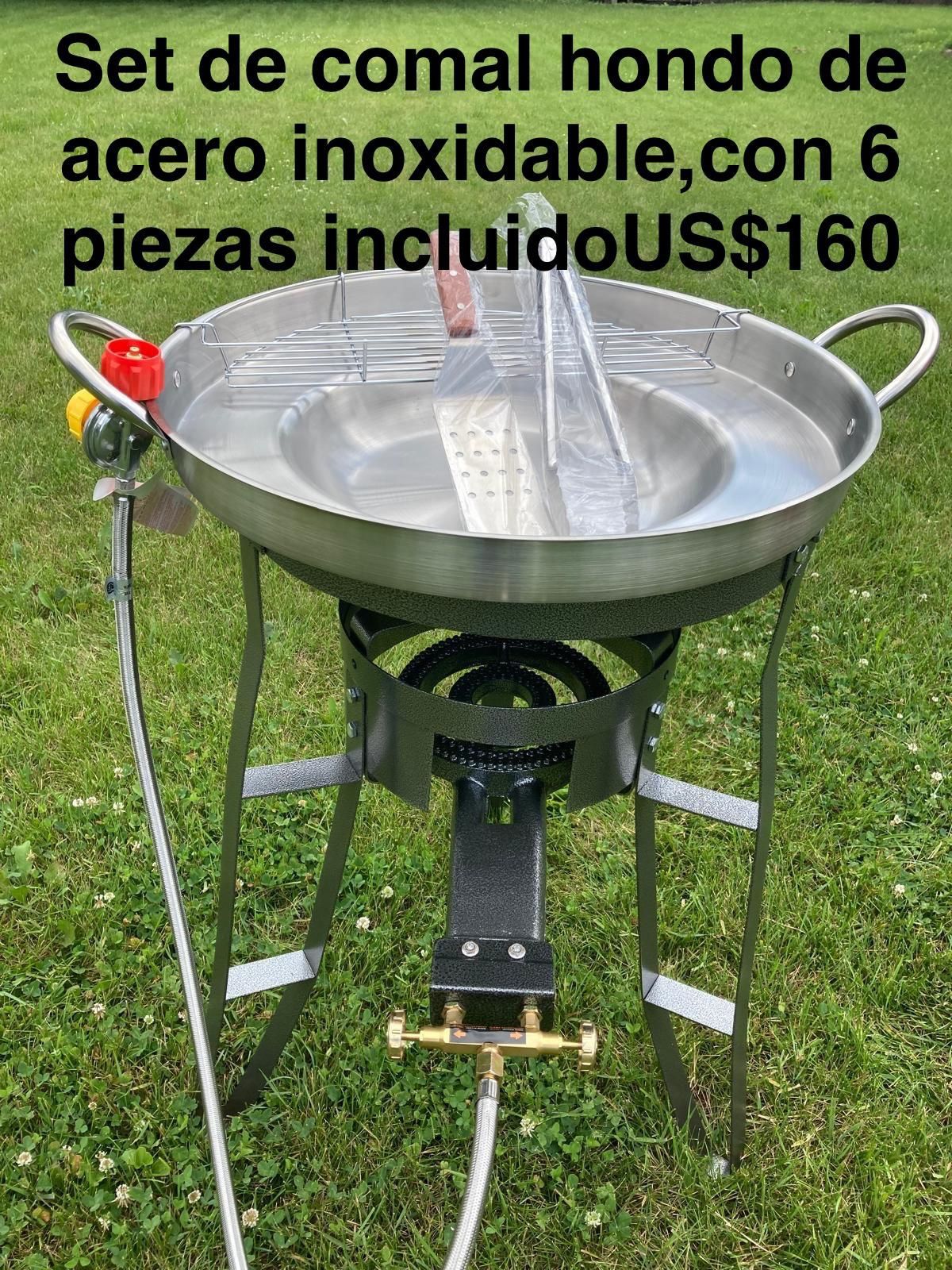 Set De Comal Hondo O De Bola Con 6 Piezas Incluidas