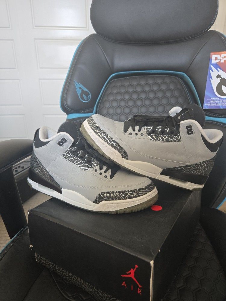 Jordan 3 Wolf Grey