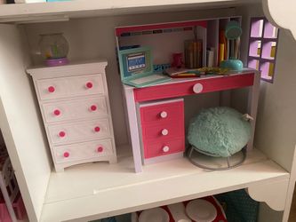 My Life As Plastic Desk Play Set for 18” Dolls