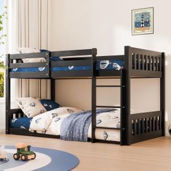 Low Twin Over Twin Bunk Bed