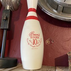 Old Liquor Bottle Bowling Pin