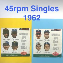 Vintage Baseball Singles, 1962