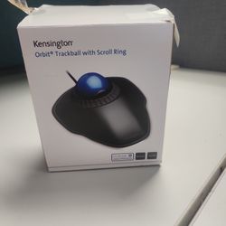 Kensington Orbit Trackball Mouse With Scroll Ring