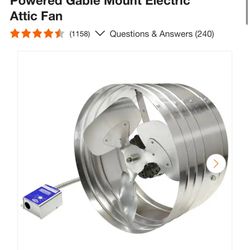 Attic Fan 15 Inch