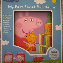 Peppa Pig My First Smart Pad Library - Interactive Learning Set