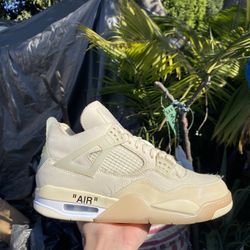 Jordan 4 Off White Sail