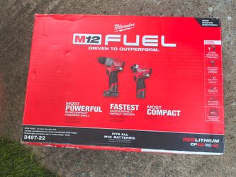 Milwaukee combo m12