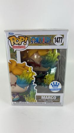 MARCO FUNKO POP 1477 RARE BLUE LIGHT GLOW