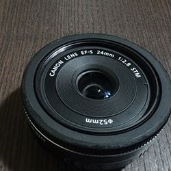 Canon efs 24mm f2.8 stm lens
